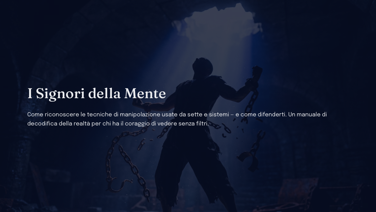 Cover dell'eBook I SIGNORI DELLA MENTE
