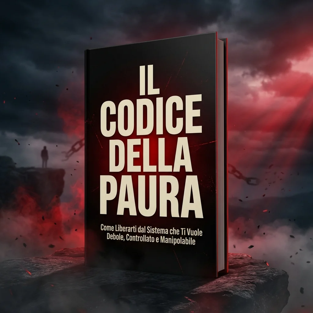 Mockup dell'eBook IL CODICE DELLA PAURA