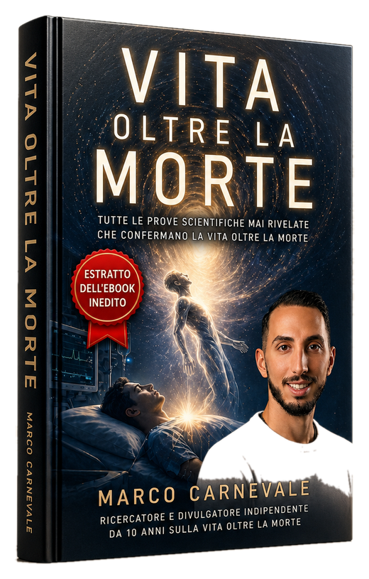 Mockup scontornato dell'estratto gratuito dell'eBook Vita oltre la morte