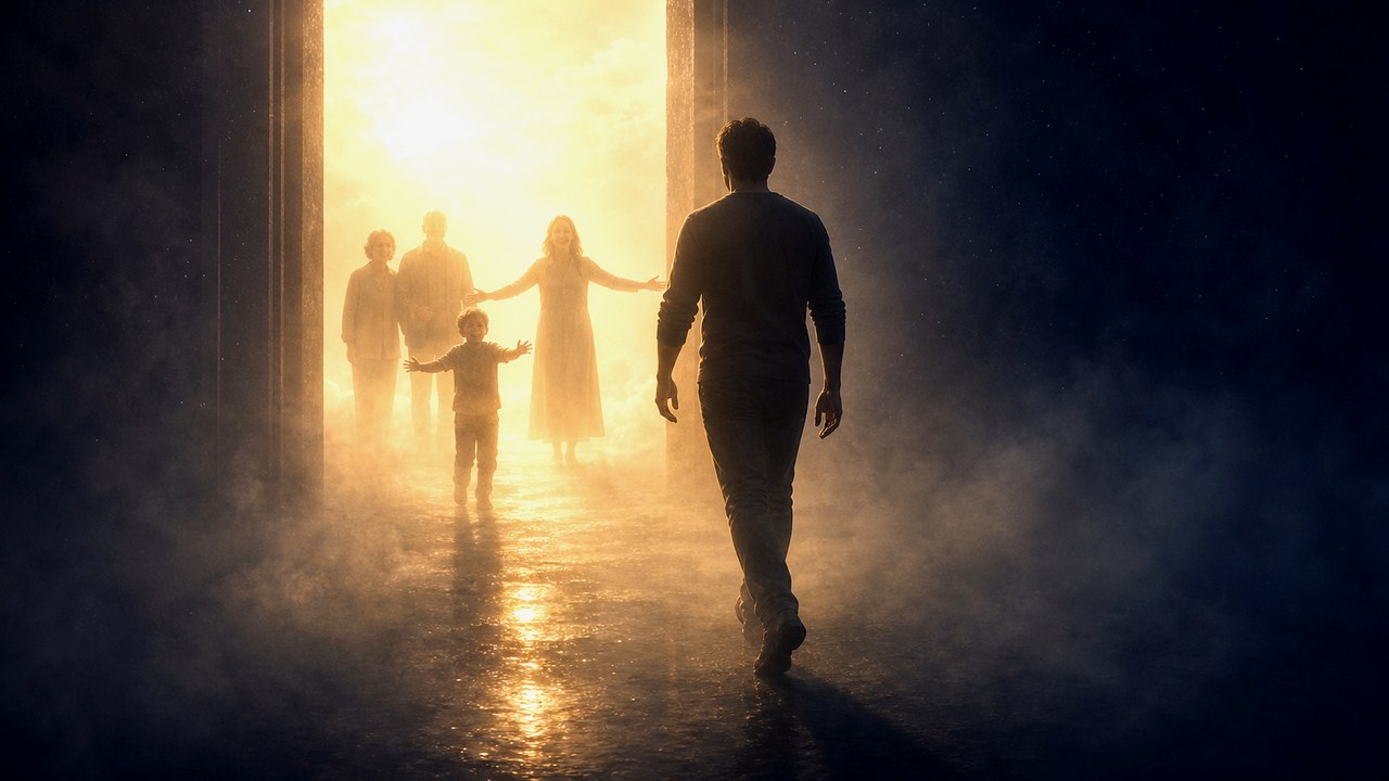 Ricordi di vita sospesi in uno spazio luminoso