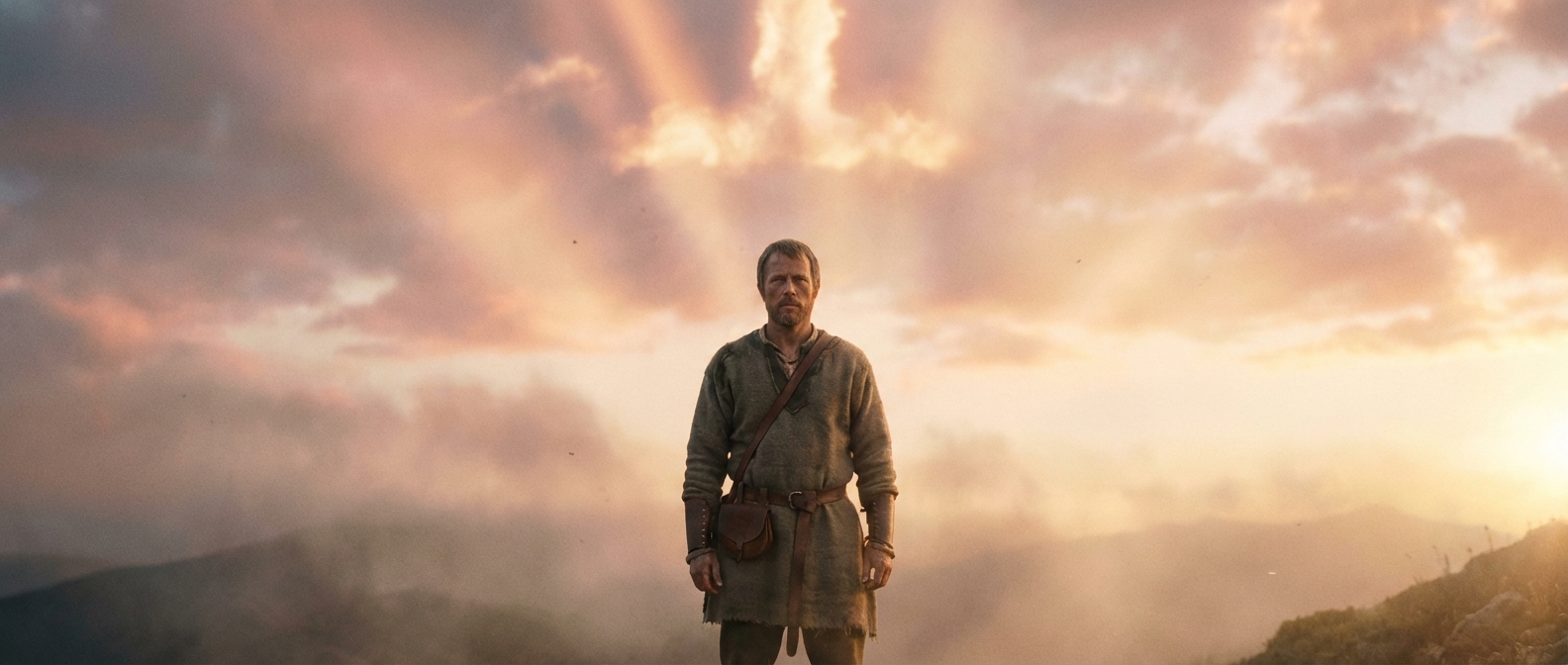 Scena cinematografica del capitolo La Scintilla nel Buio