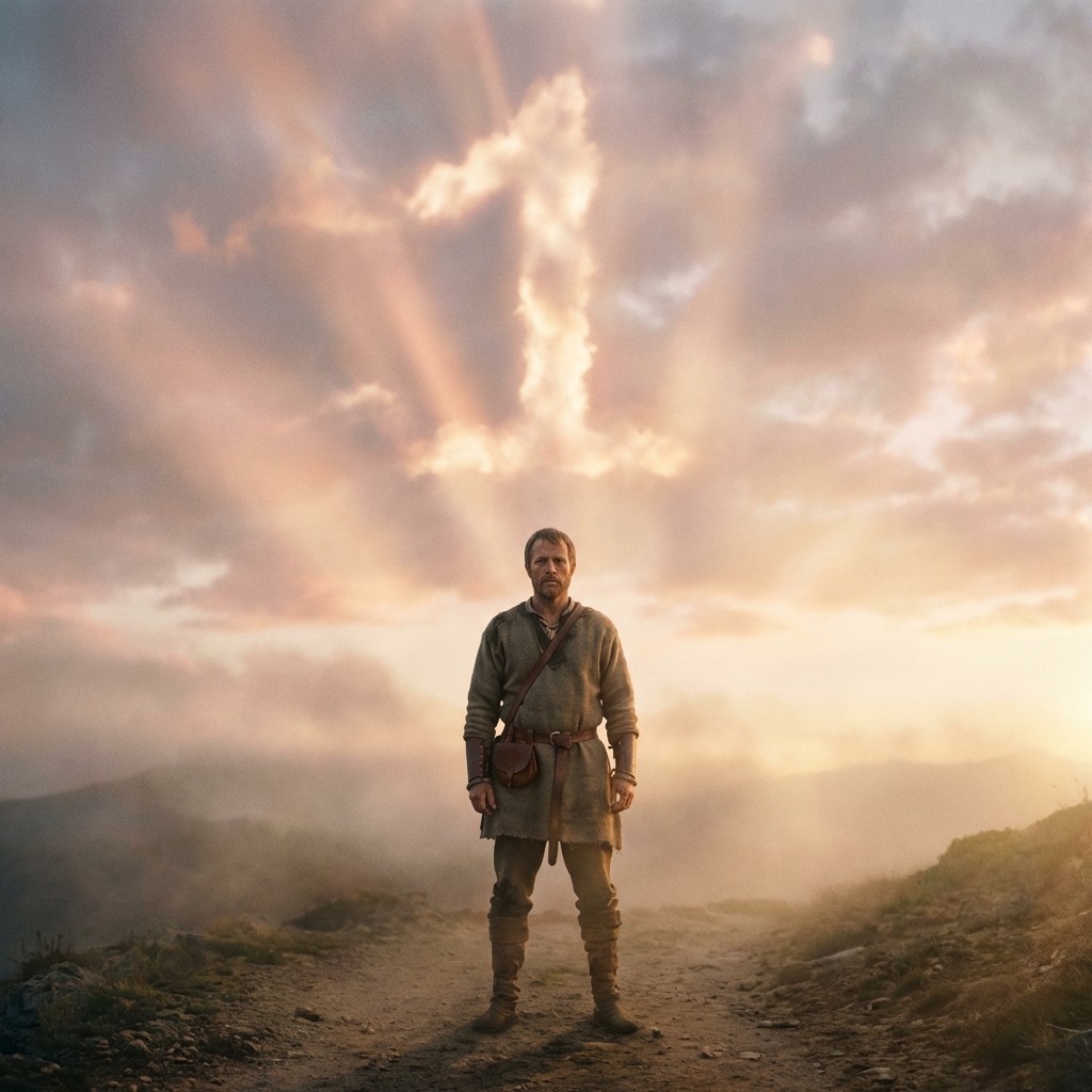 Grafica sul guerriero che trasforma la teoria in pratica concreta