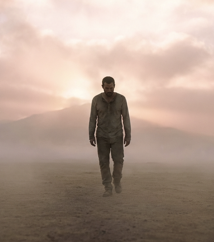 Grafica sulla solitudine interiore e il vuoto emotivo