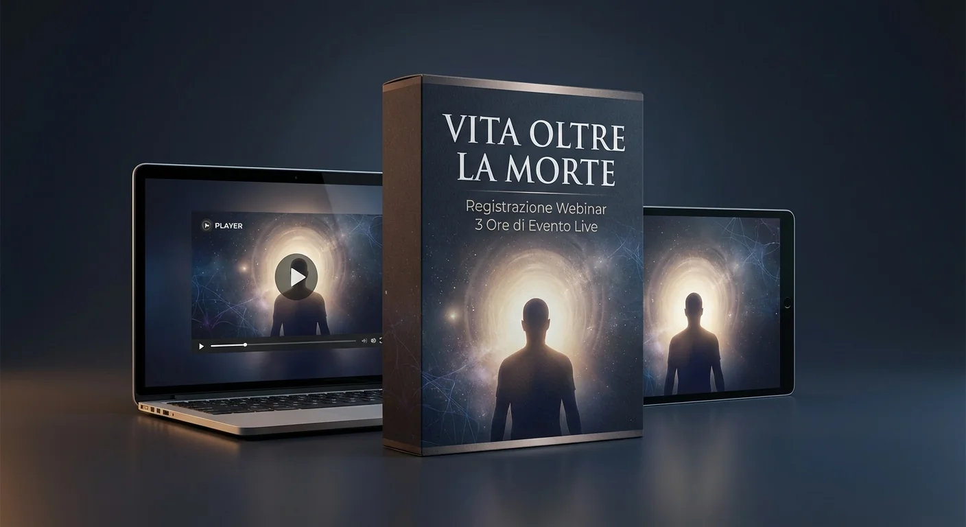 Mockup della registrazione webinar divisa in 10 episodi