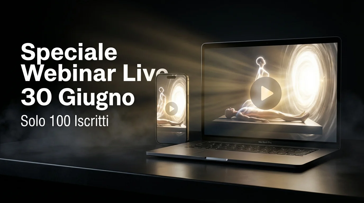 Grafica del webinar live del 30 giugno 2026