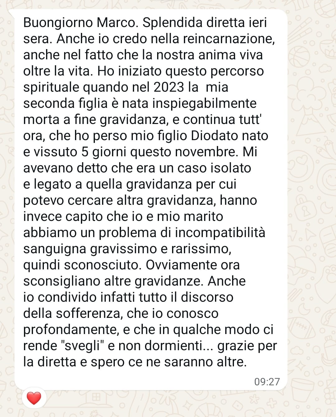 Recensione partecipante