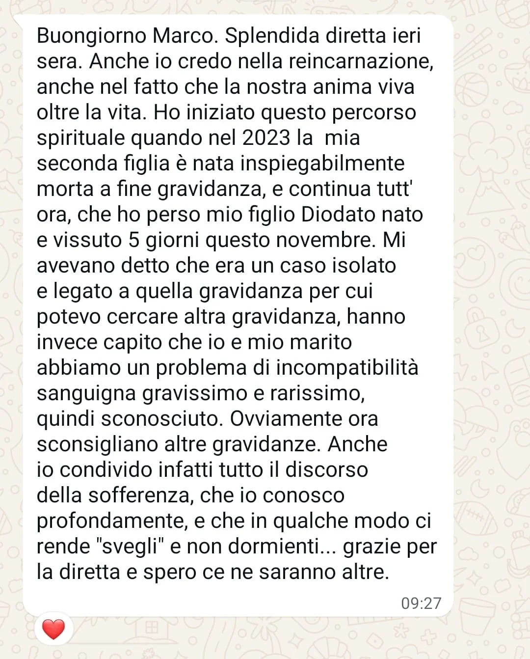 Recensione partecipante