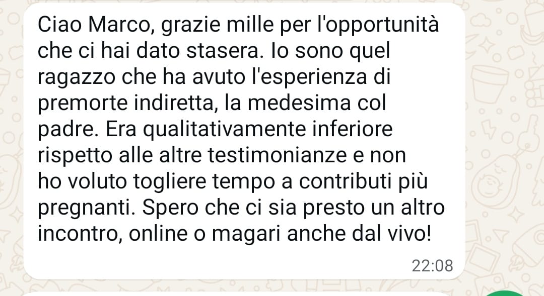 Recensione partecipante